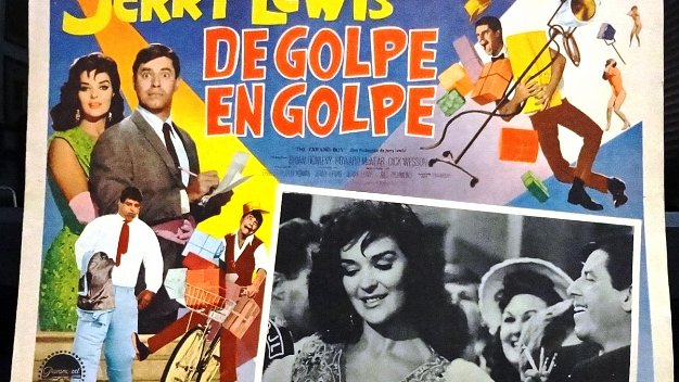 Jerry Lewis For the film "De Golpe en Golpe" with Jerry Lewis. Size is 12 by 16 inches. In good condition but may have normal wear...